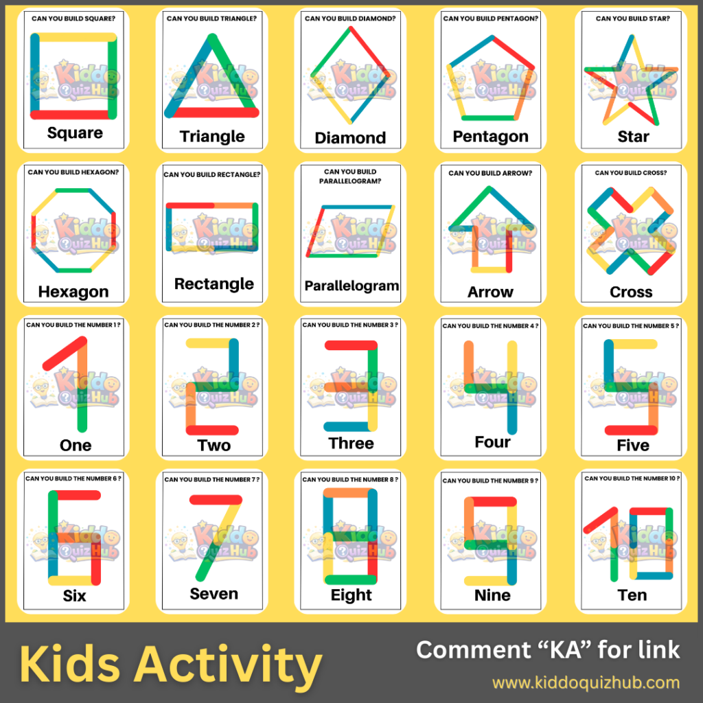 screen-free learning activities for kids